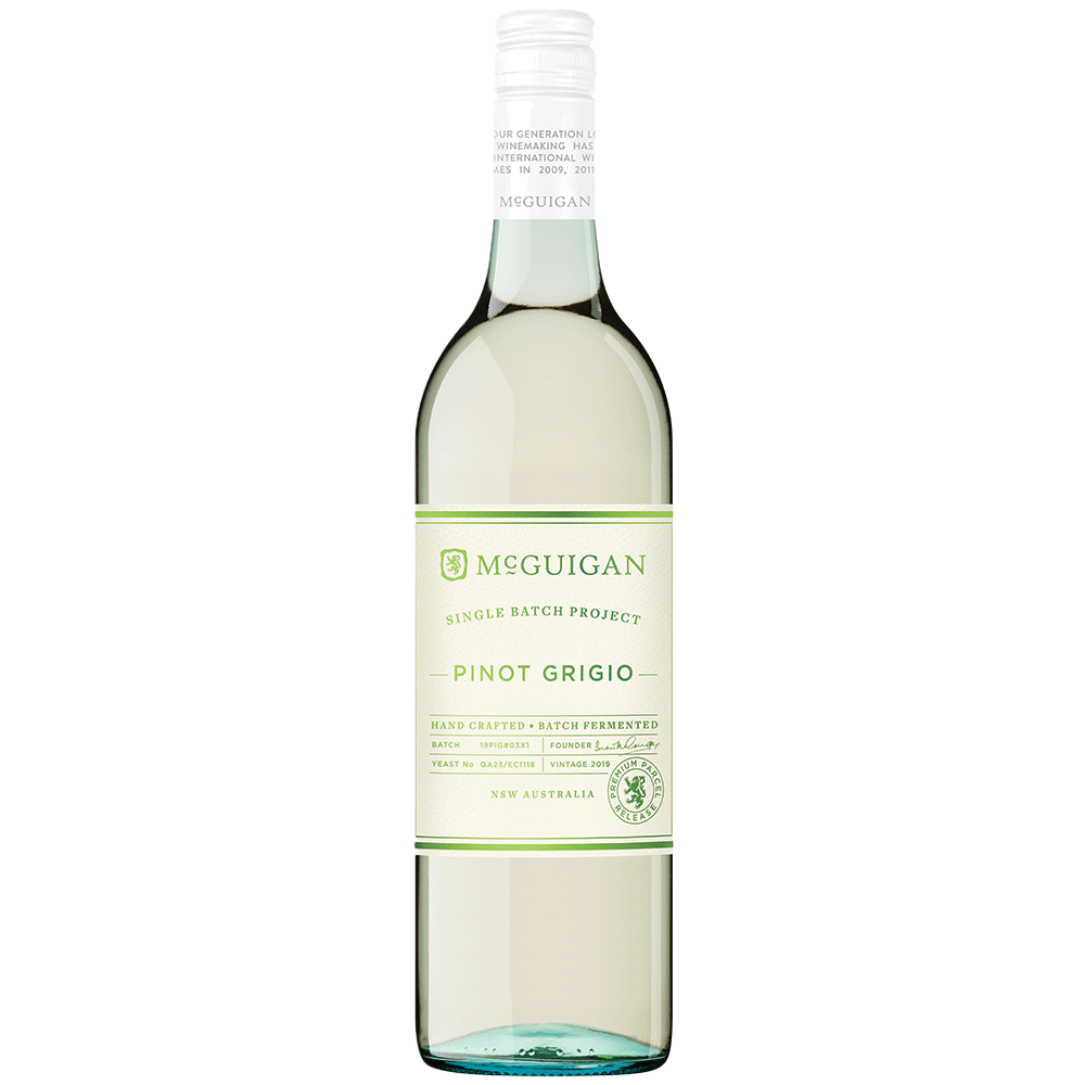 2025 McGuigan Single Batch Pinot Grigio 2025 McGuigan Single Batch Pinot Grigio